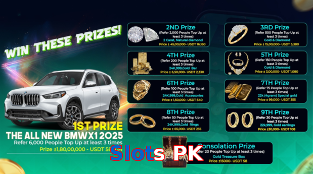 Slots PK game app for Pakistan players