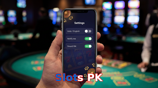 Game list for Slots PK app section